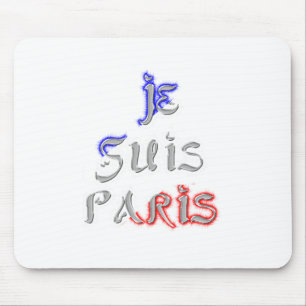 Mousepad Je Suis Paris Eu amo Paris