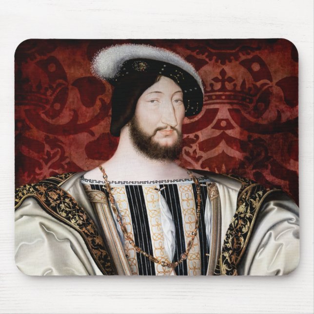 Mousepad Jean Clouet - Francois I, Rei da França (Frente)