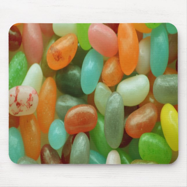 Mousepad Jelly Bean verde (Frente)