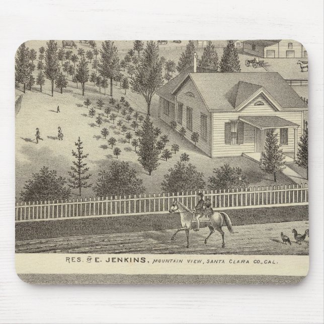 Mousepad Jenkins, residências de Snyder (Frente)