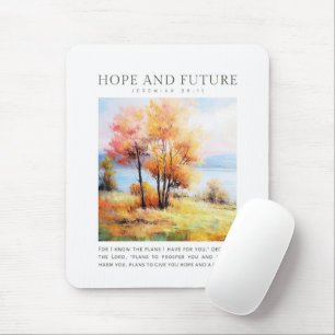 Mousepad Jeremiah 29:11 Porque eu sei os planos que tenho p