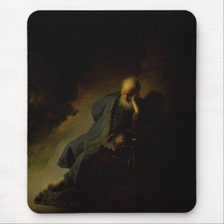 Mousepad Jeremiah que deplora a destruição de Jerusalem