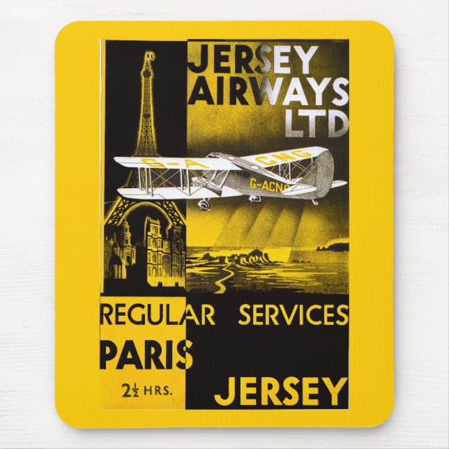 Mousepad Jersey Airways (Frente)