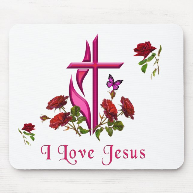 Mousepad Jesus (Frente)
