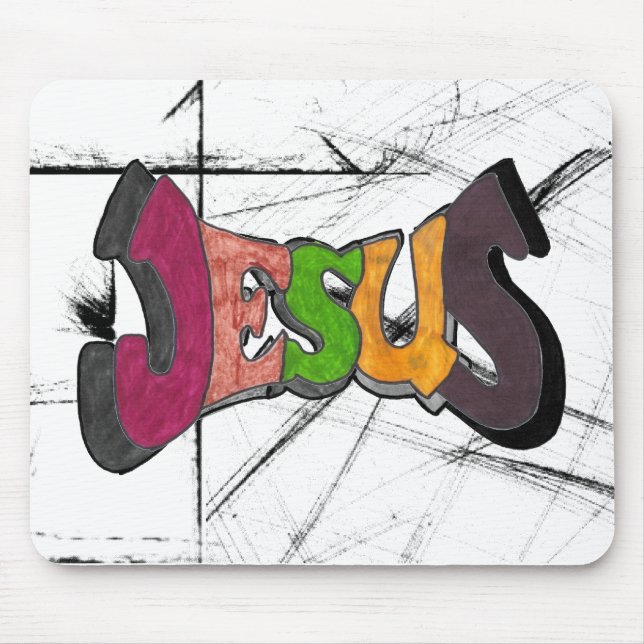 Mousepad Jesus (Frente)