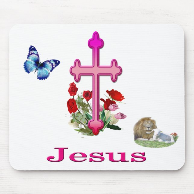Mousepad Jesus (Frente)
