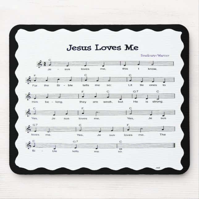 MOUSEPAD JESUS AMA ME-MOUSEPAD (Frente)