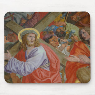 Mousepad Jesus Carregando A Cruz