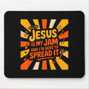 Mousepad Jesus Cristão É Minha Paixão E Estou Aqui Para Dif