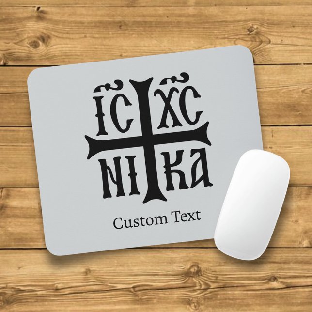 Mousepad Jesus Cristo Conquista Emblem (Criador carregado)