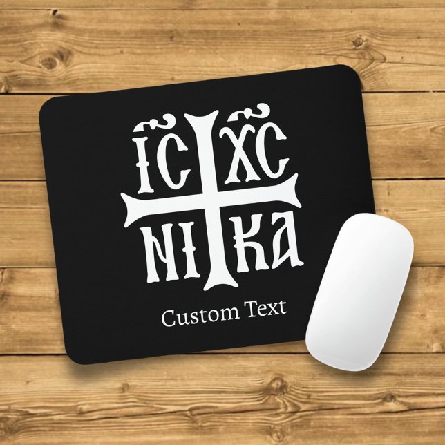 Mousepad Jesus Cristo Conquista Emblem (Criador carregado)