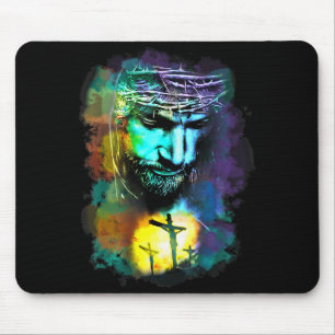 Mousepad Jesus Cristo Cruz Religiosa Cture Arte Cristã P