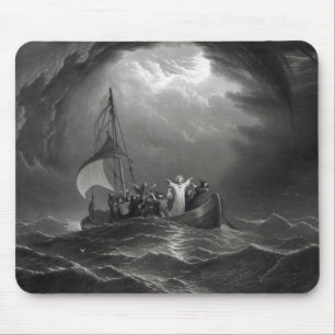 Mousepad Jesus Cristo Inclina o Tempest