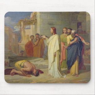 Mousepad Jesus curando o Leper, 1864