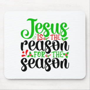 Mousepad Jesus É A Razão Da Temporada Bíblico Feliz Natal