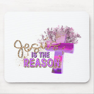 Mousepad Jesus é a razão do Mouse Cristão
