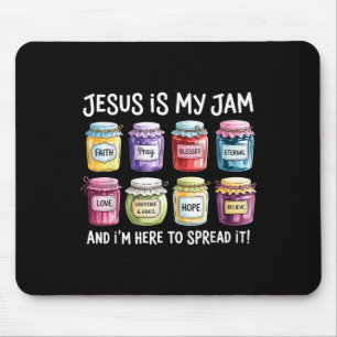 Mousepad Jesus É Meu Emperramento E Estou Aqui Para Espalha