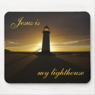 Mousepad Jesus é meu farol