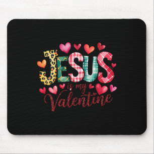 Mousepad Jesus É Meu Namorado Coração Cristão Religioso Gi