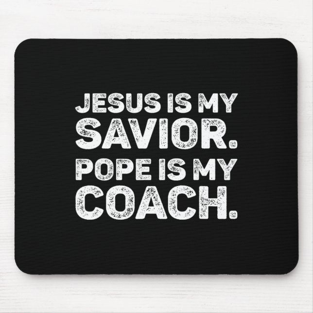 Mousepad Jesus é meu salvador1 (Frente)