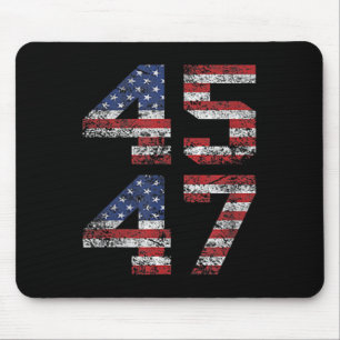Mousepad Jesus é o meu salvador é o meu presidente american