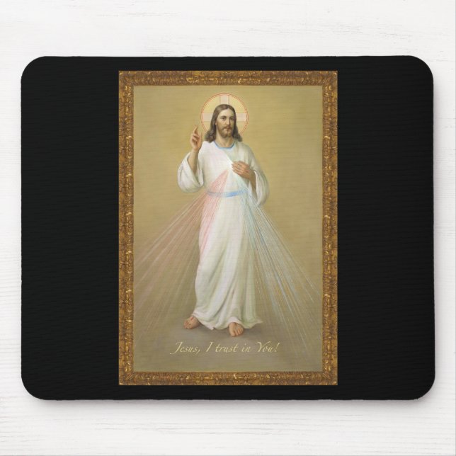Mousepad Jesus Eu Confio Em Você (Frente)