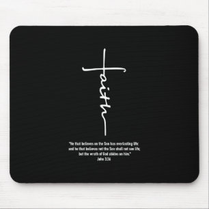 Mousepad Jesus Love   Faith Cross Christian Jesus Faith God