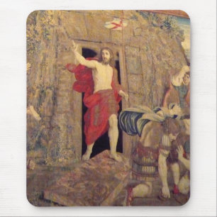 Mousepad Jesus na Tapeçaria da Ressurreição no Vaticano