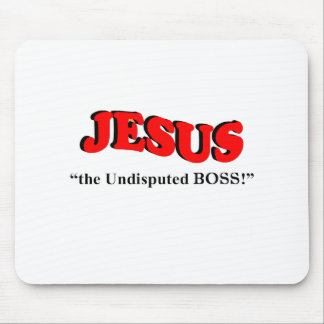 Mousepad JESUS, o Chefe Indiscutível