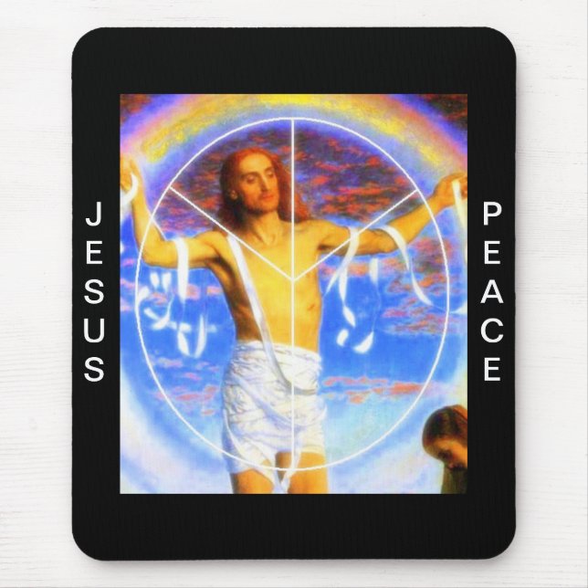 MOUSEPAD JESUS PEACE (Frente)