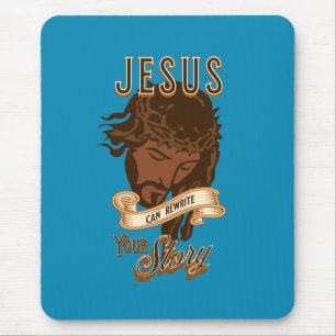 Mousepad Jesus Pode Reescrever Sua História