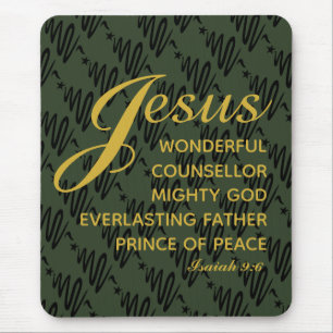 Mousepad JESUS PRINCE OF PEACE Christmas