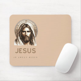 Mousepad Jesus ressuscitou verdadeiramente!