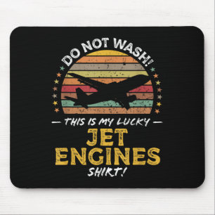 Mousepad Jet Engines Aviões Funny Cote Gráfico