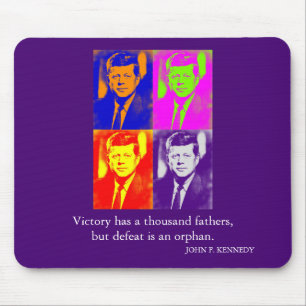 Mousepad JFK John F. Kennedy Quote Vitória