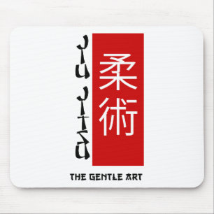 Mousepad Jiu Jitsu - a arte delicada