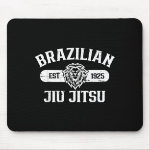 Mousepad Jiu Jitsu Brasileiro Est 1925 BJJ Homens Mulheres