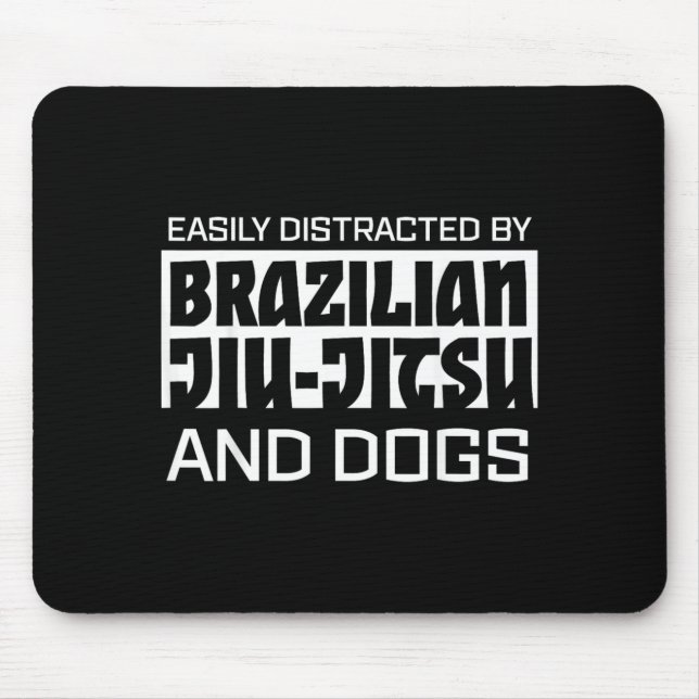 Mousepad Jiu Jitsu Jiu Jitsu Brasileiro Jiu Jitsu Divertido (Frente)