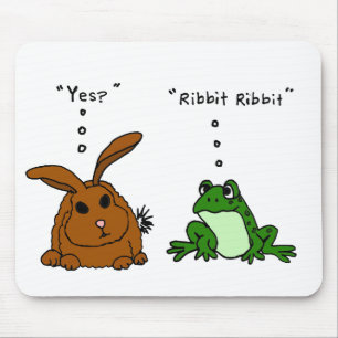 Mousepad JJ desenhos animados engraçados do coelho e do