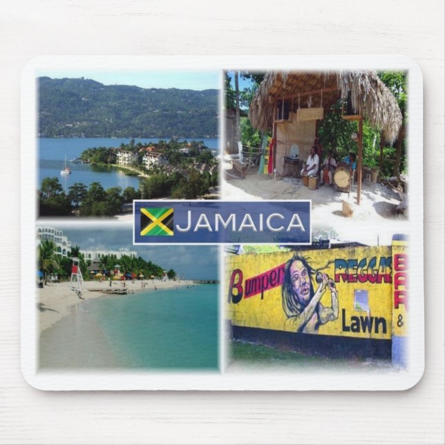 Mousepad JM Jamaica - (Frente)