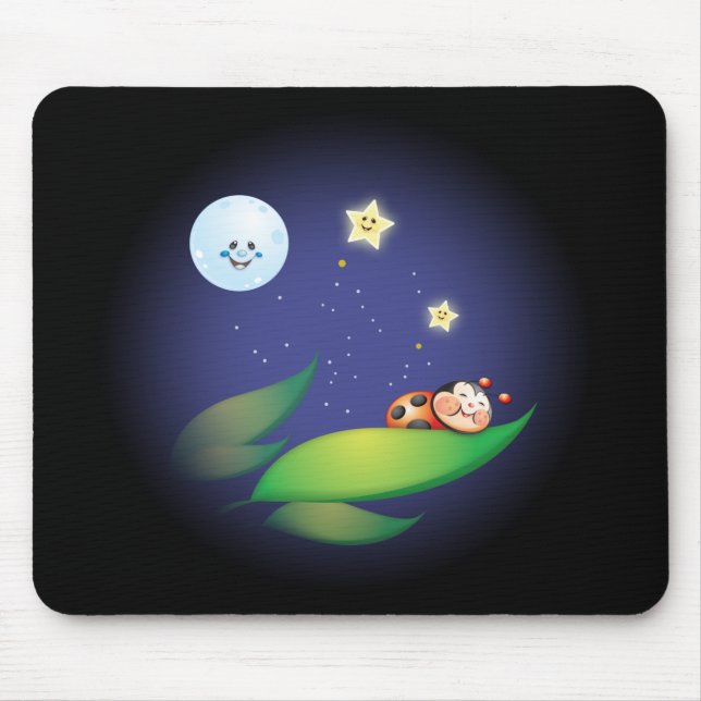 Mousepad Joaninha do sono (Frente)