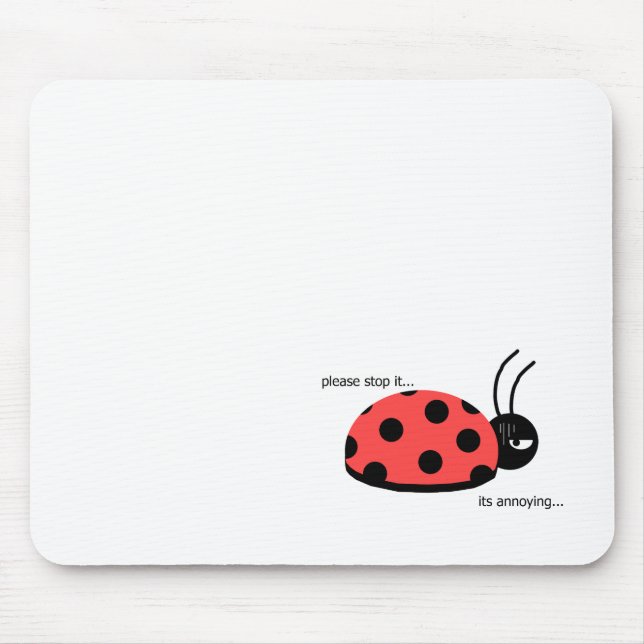 Mousepad joaninha do tapete do rato (Frente)