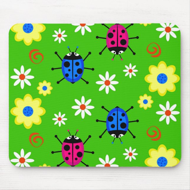 Mousepad Joaninhas Funky (Frente)