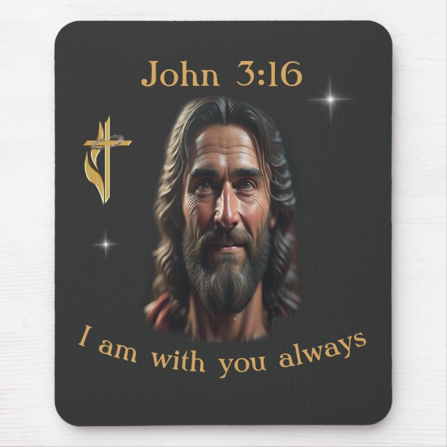 Mousepad João 3:16 (Frente)