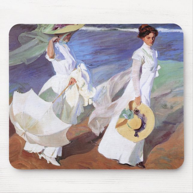 Mousepad Joaquin Sorolla Women Walking Beach (Frente)