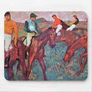 Mousepad Jockey e Horse, Edgar Degas