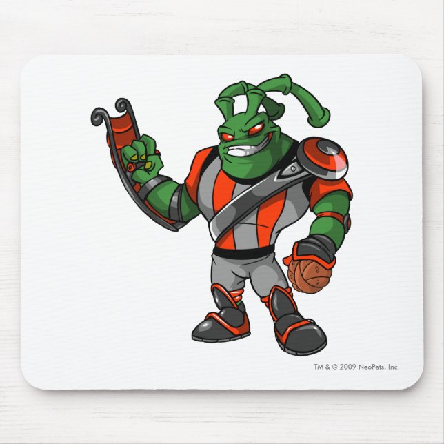 Mousepad Jogador da estação espacial de Grundo Virtupets (Frente)