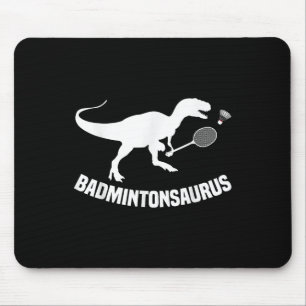 Mousepad Jogador de Badminton Equipe de Petisco Treinador d