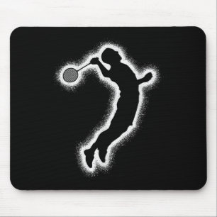 Mousepad Jogador de Badminton Peteca Meninos Badminton Home