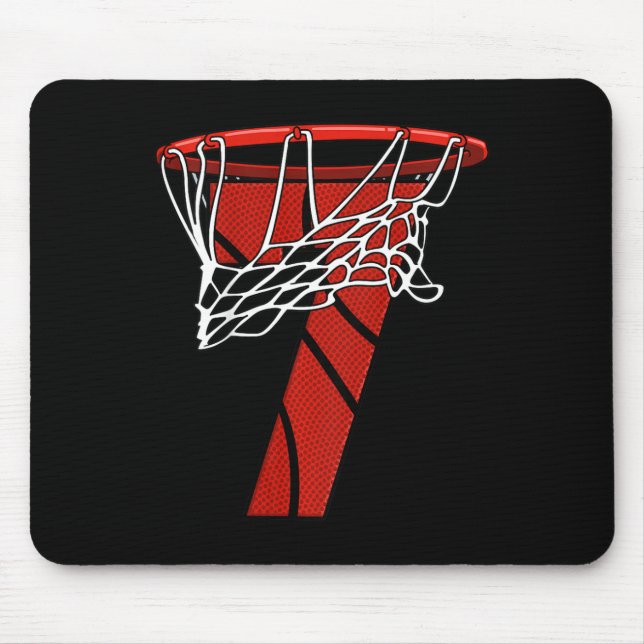 Mousepad Jogador de basquete de 7 infantil - Presente de se (Frente)